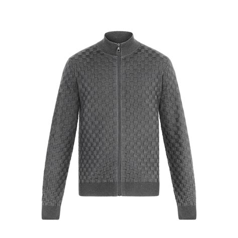 damier cardigan louis vuitton|LVSE Damier Signature Zipthrough Cardigan .